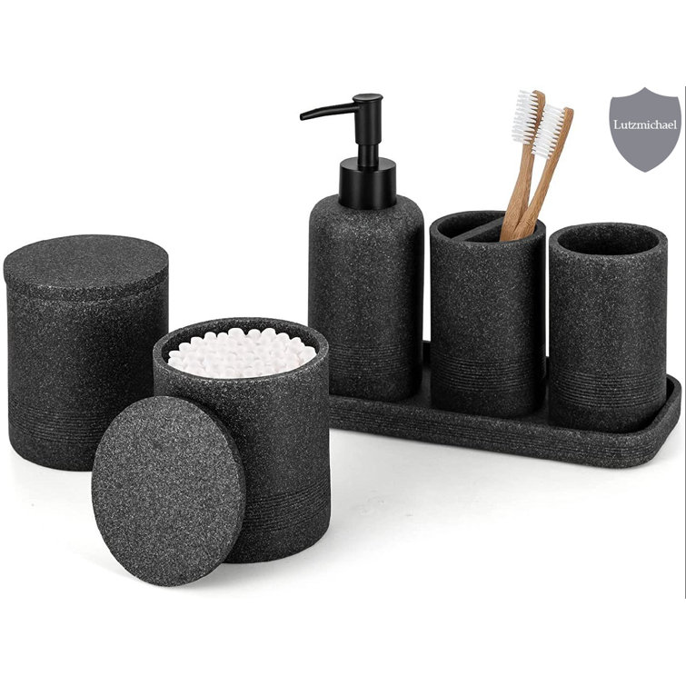 Latitude Run® 6 Piece Bathroom Accessory Set Wayfair